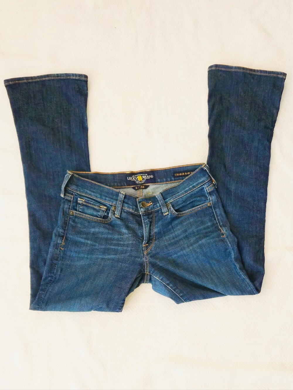 Lucky Brand Women's Blue Denim Jeans